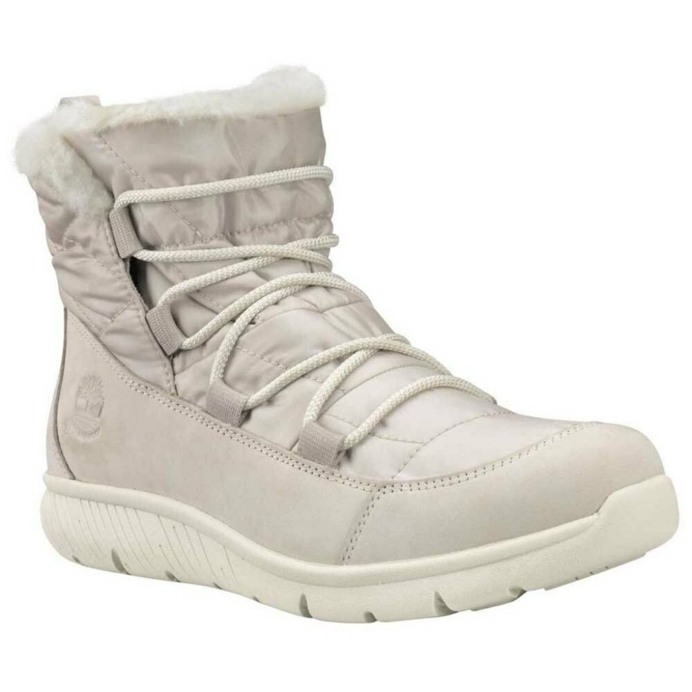 TIMBERLAND A23BE BOLTERO WARM LINED WOMEN'S LT.GRAY WATERPROOF BOOTS - Picture 8 of 16
